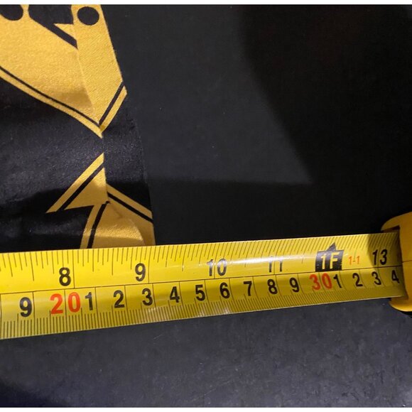 Royal Awesome Yellow Black Shorts Mens 34 9" Golf Loud - Picture 6 of 6